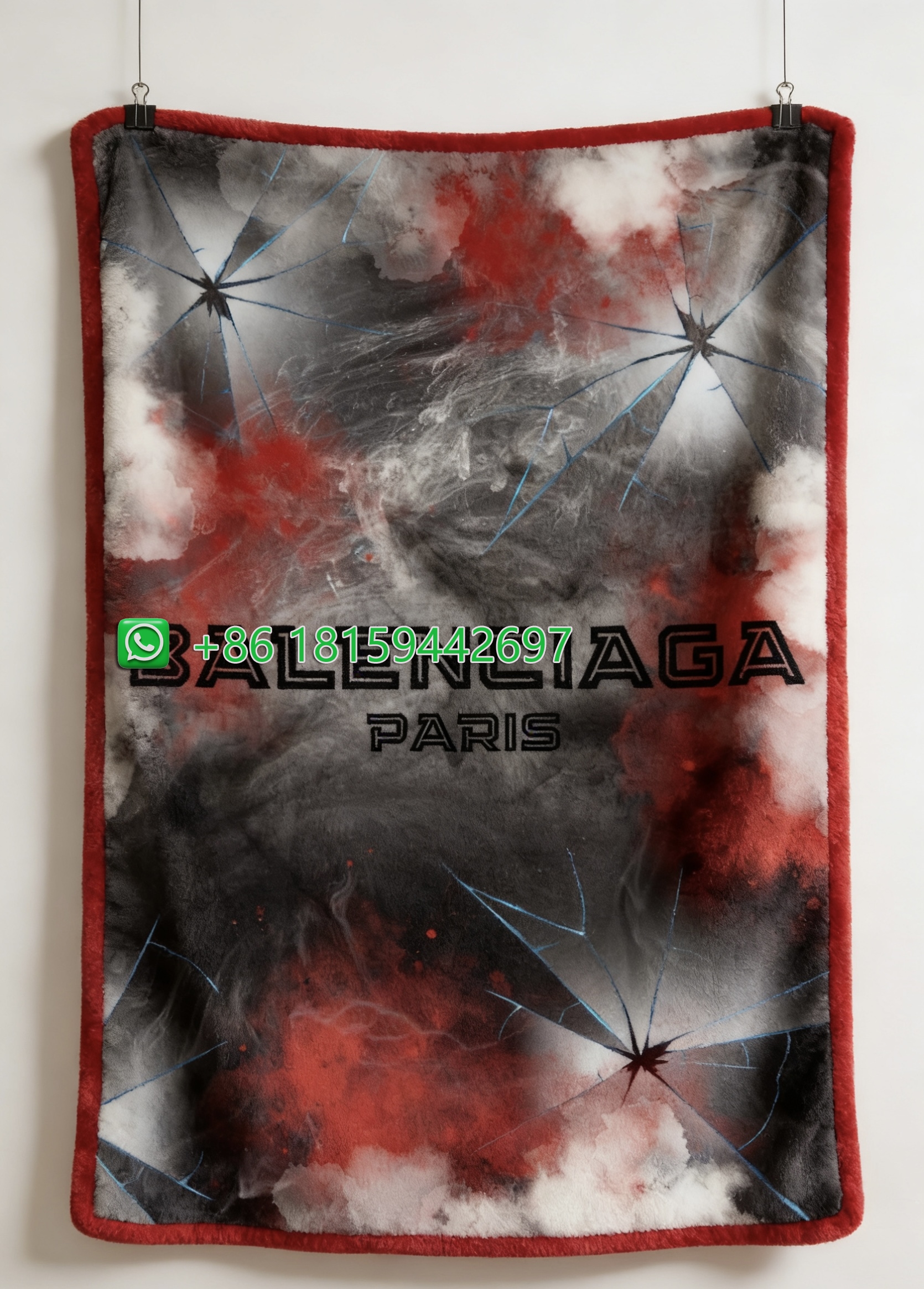 Balenciaga Throw Blankets